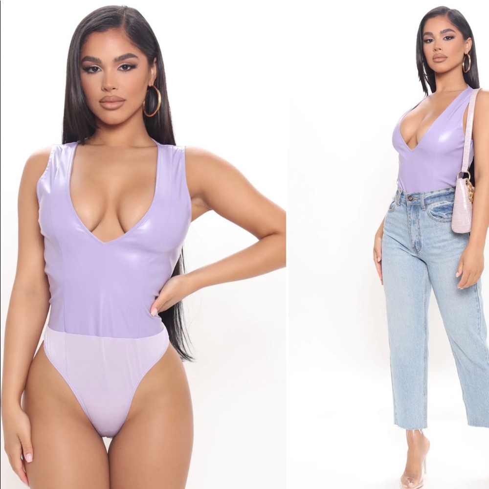 Fashion Nova Bodysuit - Size L